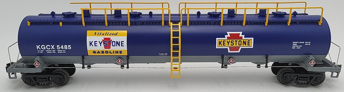 MTH 20-96052 O Keystone 20K Gallon Tank Car #5485 EX