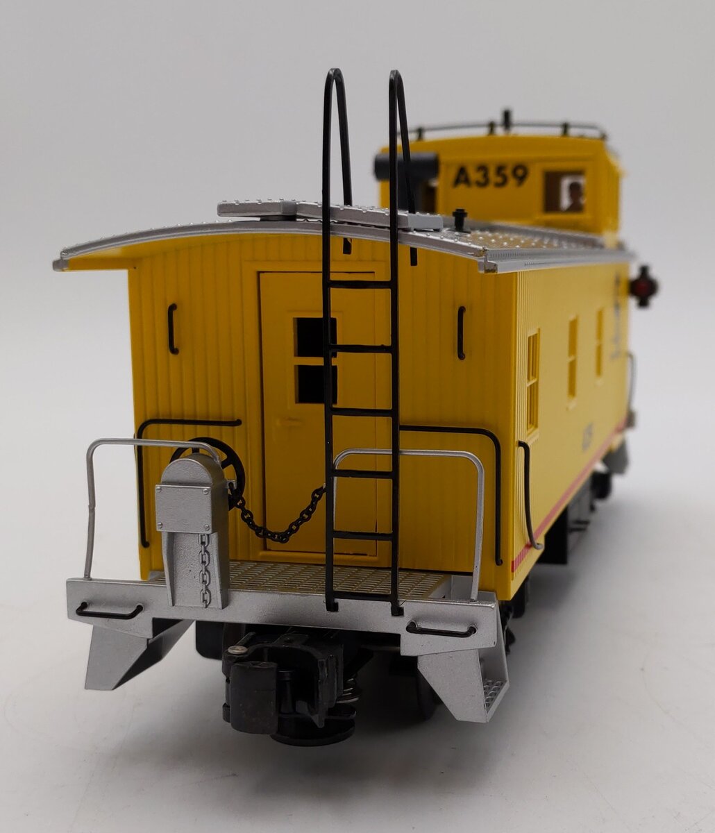 K-Line K616-1251 O Gauge C&O Smoking Wood-side Caboose #A359 EX