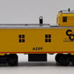 K-Line K616-1251 O Gauge C&O Smoking Wood-side Caboose #A359 EX