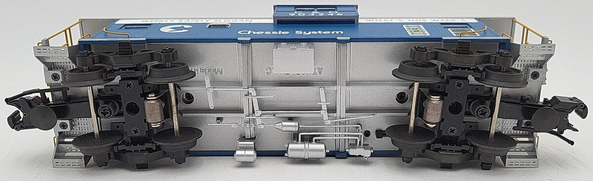 Atlas 6638 O Gauge Chessie Safety Extended Vision Caboose #903246 - 3 Rail EX