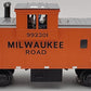 K-Line K618-1371 O Milwaukee Road Modern Illuminated Caboose EX
