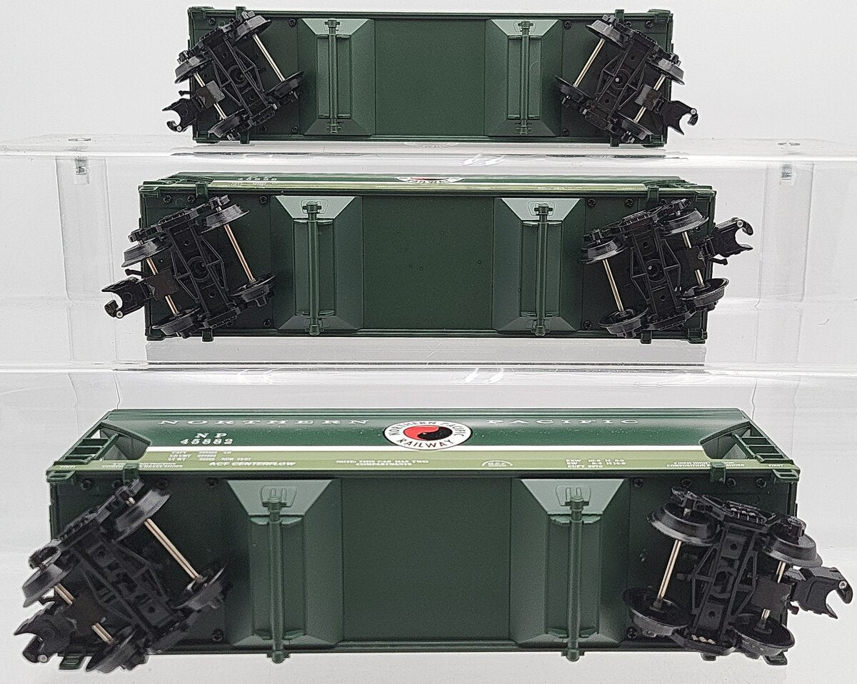 K-Line 6-21342 O NP 2-Bay Aluminum Hopper Set (3) EX