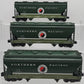 K-Line 6-21342 O NP 2-Bay Aluminum Hopper Set (3) EX