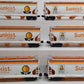MTH 20-90115 O Sunkist 3-Bay Centerflow Hopper Car Set (Set of 6) LN
