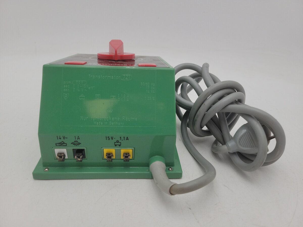 Fleischmann 6750 G Scale International 110 Watt Transformer EX/Box