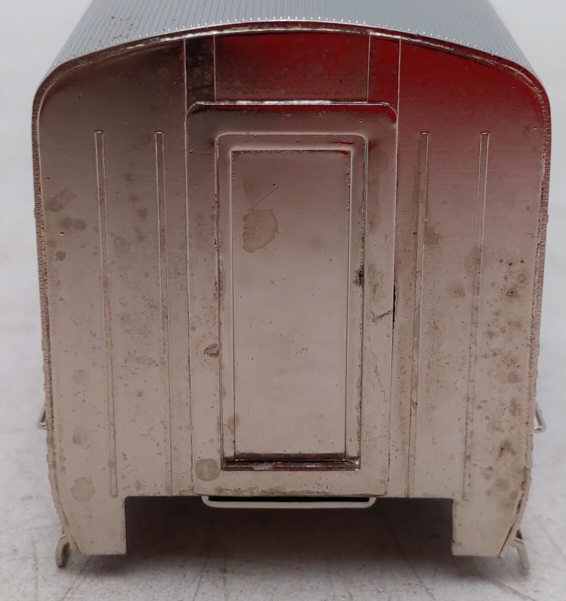 Lambert 861 BRASS HO Nickel-Plated AT&SF RPO Passenger Car EX/Box