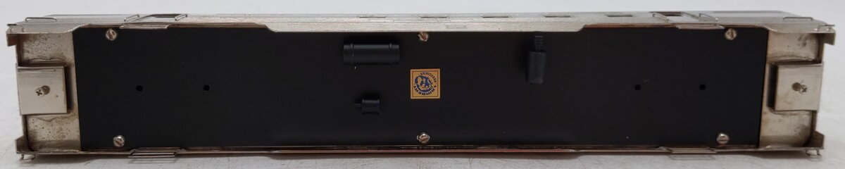 Lambert 861 BRASS HO Nickel-Plated AT&SF RPO Passenger Car EX/Box