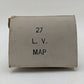 KMT 27 O Gauge Lehigh Valley Map Refreigerator Car EX/Box