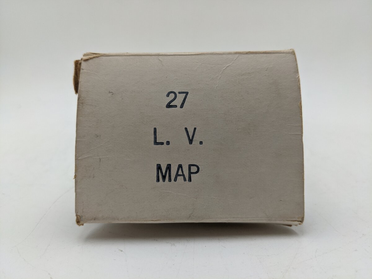 KMT 27 O Gauge Lehigh Valley Map Refreigerator Car EX/Box