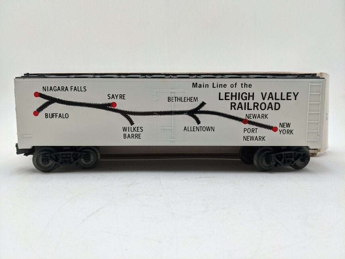 KMT 27 O Gauge Lehigh Valley Map Refreigerator Car EX/Box