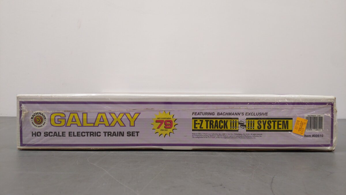 Bachmann 00610 HO Scale Galaxy Electric Train Set MT/Box