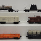 Lionel Vintage O Freight Cars: 3472, 6457, 6555, 6561, 347000, 6362555 [6] VG