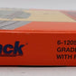 Lionel 6-12052 O Gauge FasTrack Grade Crossing With Flashers VG/Box