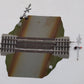 Lionel 6-12052 O Gauge FasTrack Grade Crossing With Flashers VG/Box
