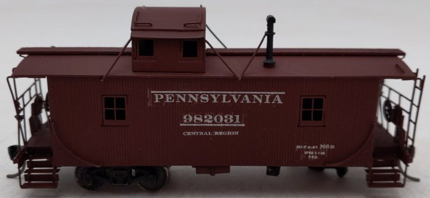 Alco Models X-124 HO Brass Pennsylvania N6-A Cabin Car - Painted/#982031/Box