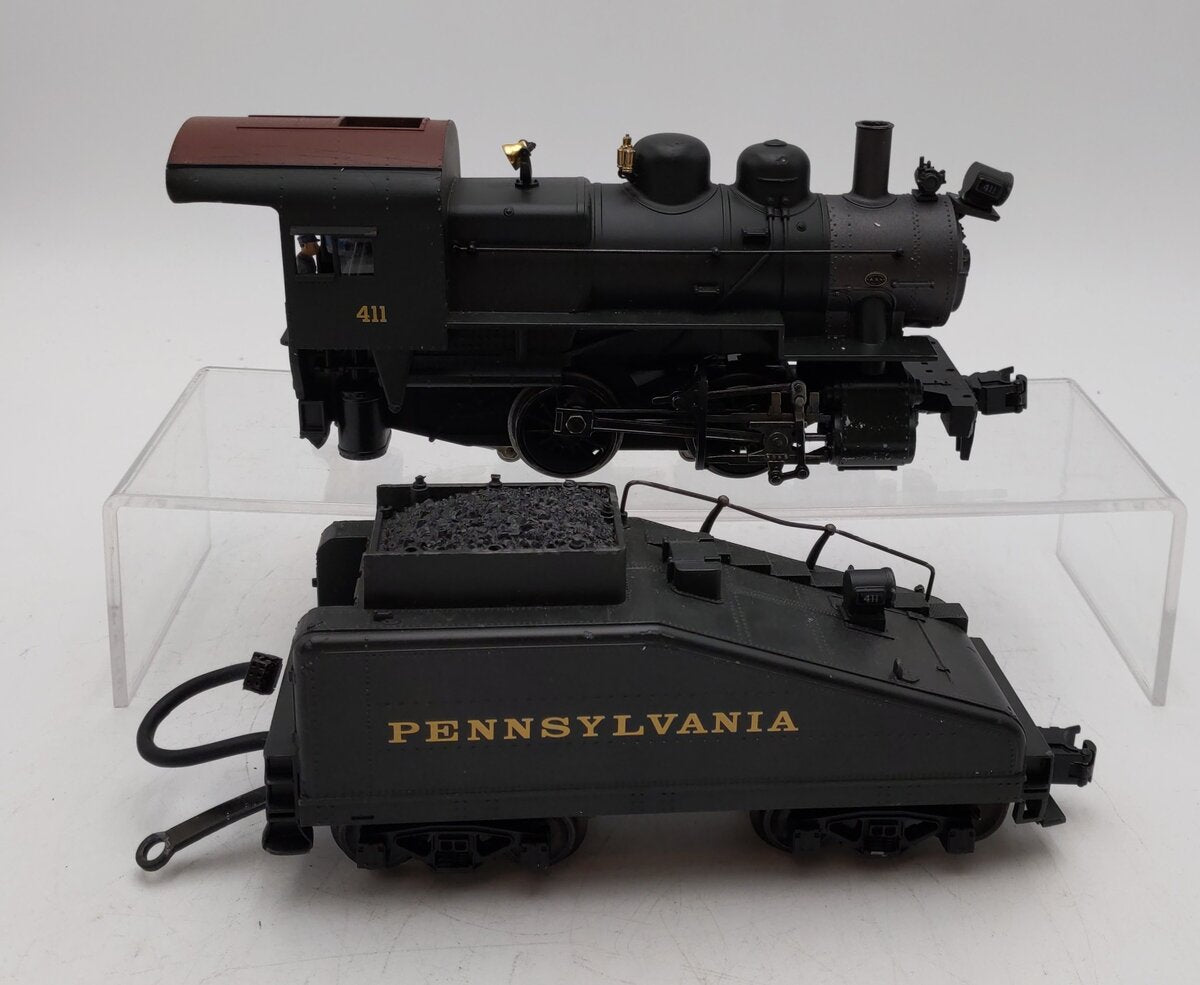 K-Line 6-22103 O Pennsylvania RR A5 Switcher &Tender TMCC w/RailSounds #411 VG/Box