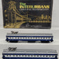 K-Line K-2707 O Scale Reading Blue & White Interurban Cars #909 & #910 LN/Box
