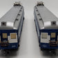 K-Line K-2707 O Scale Reading Blue & White Interurban Cars #909 & #910 LN/Box