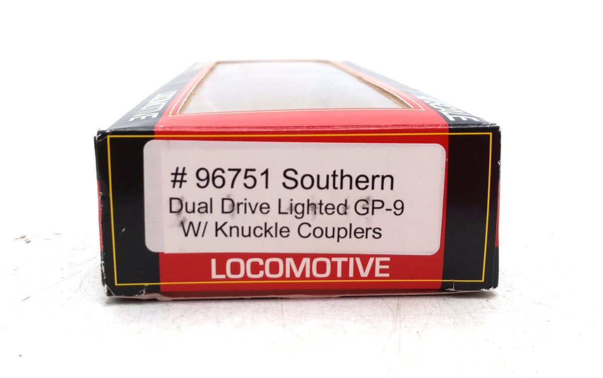 Model Power 96751 HO Southern Dual Drive Lighted GP-9 Diesel Locomotive #2180 NIB