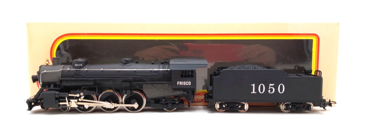 Mehano T006 HO Premier 4-6-2 Pacific Frisco Locomotive w/ Tender #1050 LN/Box