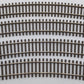Atlas 7062 O Code 148 2-Rail Nickel Silver 36" Radius Full Curved Track (10) EX