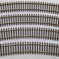 Atlas 7062 O Code 148 2-Rail Nickel Silver 36" Radius Full Curved Track (10) EX