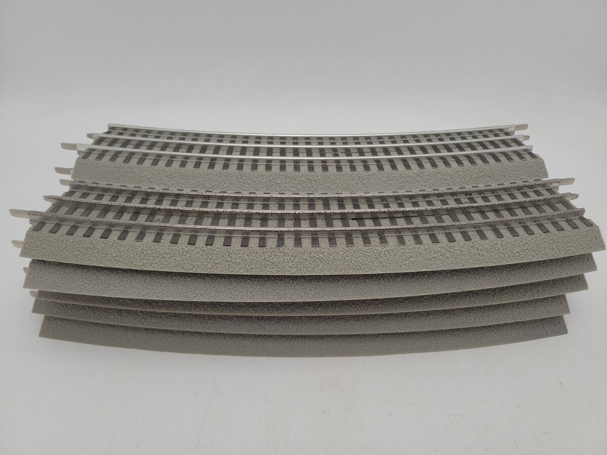 Lionel 6-12041 O Gauge FasTrack O72 Full Curve Track (10) EX