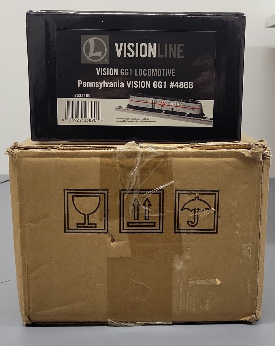 Lionel 2533100 O Pennsylvania VISION GG1 Diesel Locomotive #4866 EX/Box