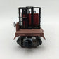 Lionel 6-16333 O Gauge Frisco Bulkhead Flatcar with Wood Load EX