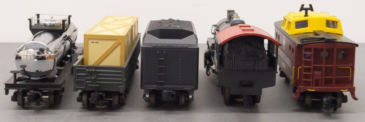 MTH 30-4208-1 O Gauge Pennsylvania 4-6-0 Steam Train Set w/PS 2.0 EX/Box