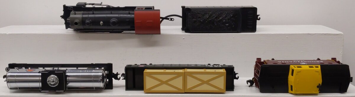 MTH 30-4208-1 O Gauge Pennsylvania 4-6-0 Steam Train Set w/PS 2.0 EX/Box