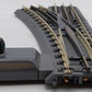 MTH 40-1021 O72 RealTrax Nickel Silver Left Hand Remote Switch Turnout EX/Box
