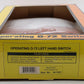 MTH 40-1021 O72 RealTrax Nickel Silver Left Hand Remote Switch Turnout EX/Box