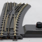 MTH 40-1020 O72 RealTrax Nickel Silver Right Hand Remote Switch Turnout  EX/Box