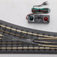 MTH 40-1020 O72 RealTrax Nickel Silver Right Hand Remote Switch Turnout  EX/Box