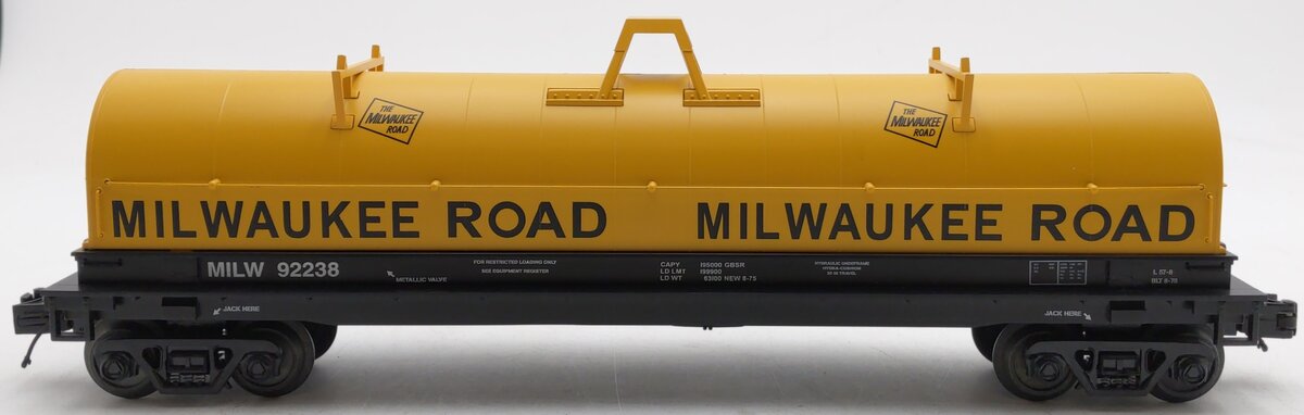 MTH 20-98772 O Gauge Milwaukee Road Coil Car #92238 LN/Box