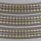 MTH 40-1082 RealTrax O82 Hollow Curved Track Sections (6) EX
