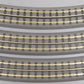 MTH 40-1082 RealTrax O82 Hollow Curved Track Sections (6) EX