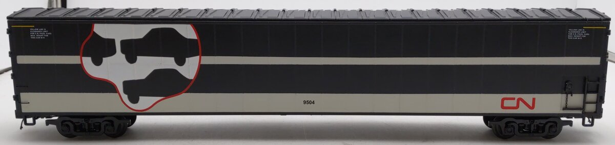 MTH 20-98705 O Gauge Canadian National 75' Auto Train Auto Carrier #9504 EX/Box
