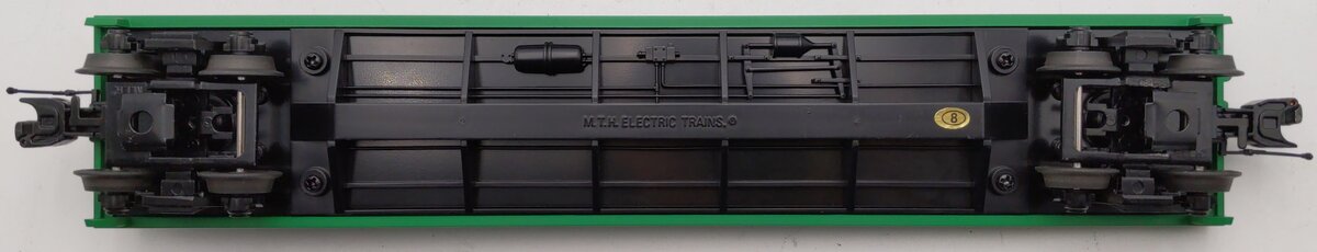 MTH 20-98630 O Gauge Rolling Rock Flat Car w/48’ Trailer #33 EX/Box