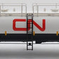 MTH 20-96204 O Gauge Canadian National 20K Gal 4-Comp Tank Car #911 EX/Box