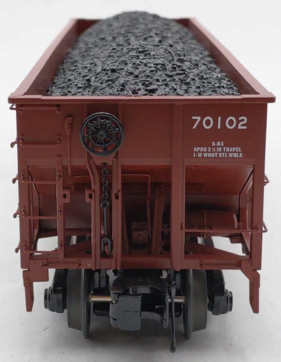 MTH 20-97702 O Gauge Western Maryland 70-ton 3-Bay Hopper Car LN/Box