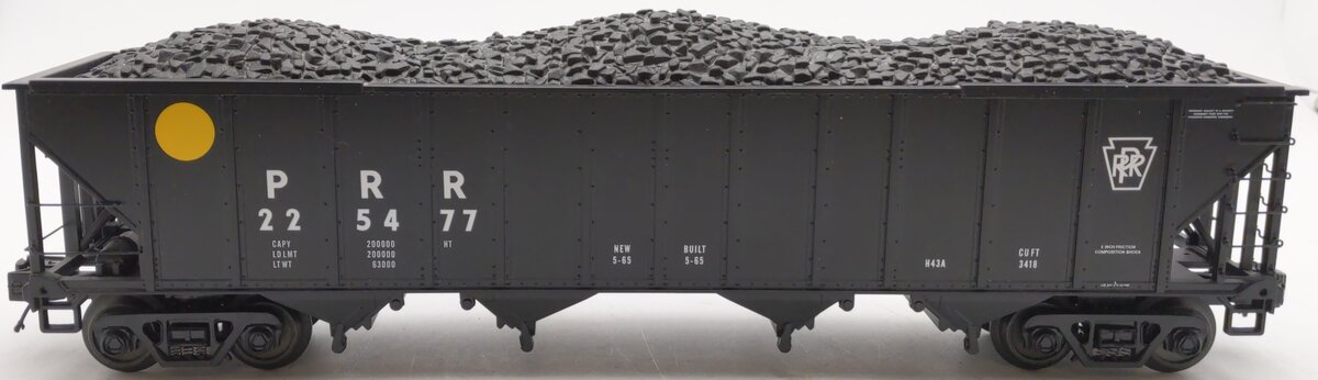 MTH 20-97724 O Gauge Pennsylvania 4-Bay Hopper #225477 EX/Box