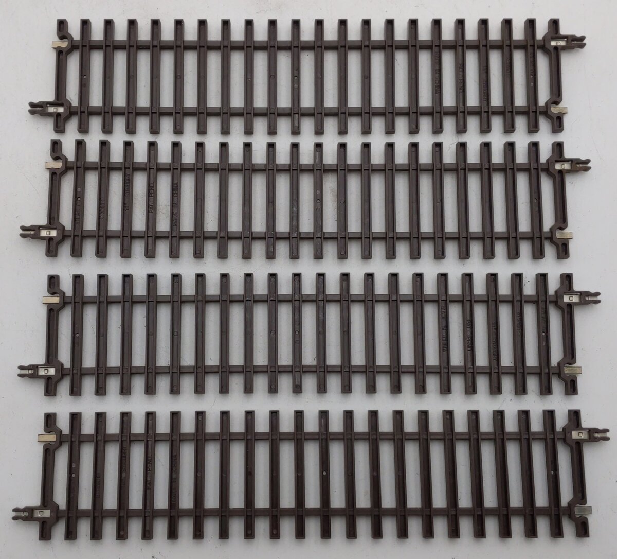 Atlas 7050 O Scale 10" 2-Rail Straight Track (Qty 4) EX