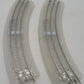Lionel 2025020 036 Curved Multi Colored Lights Fastrack (Pack of 4) EX