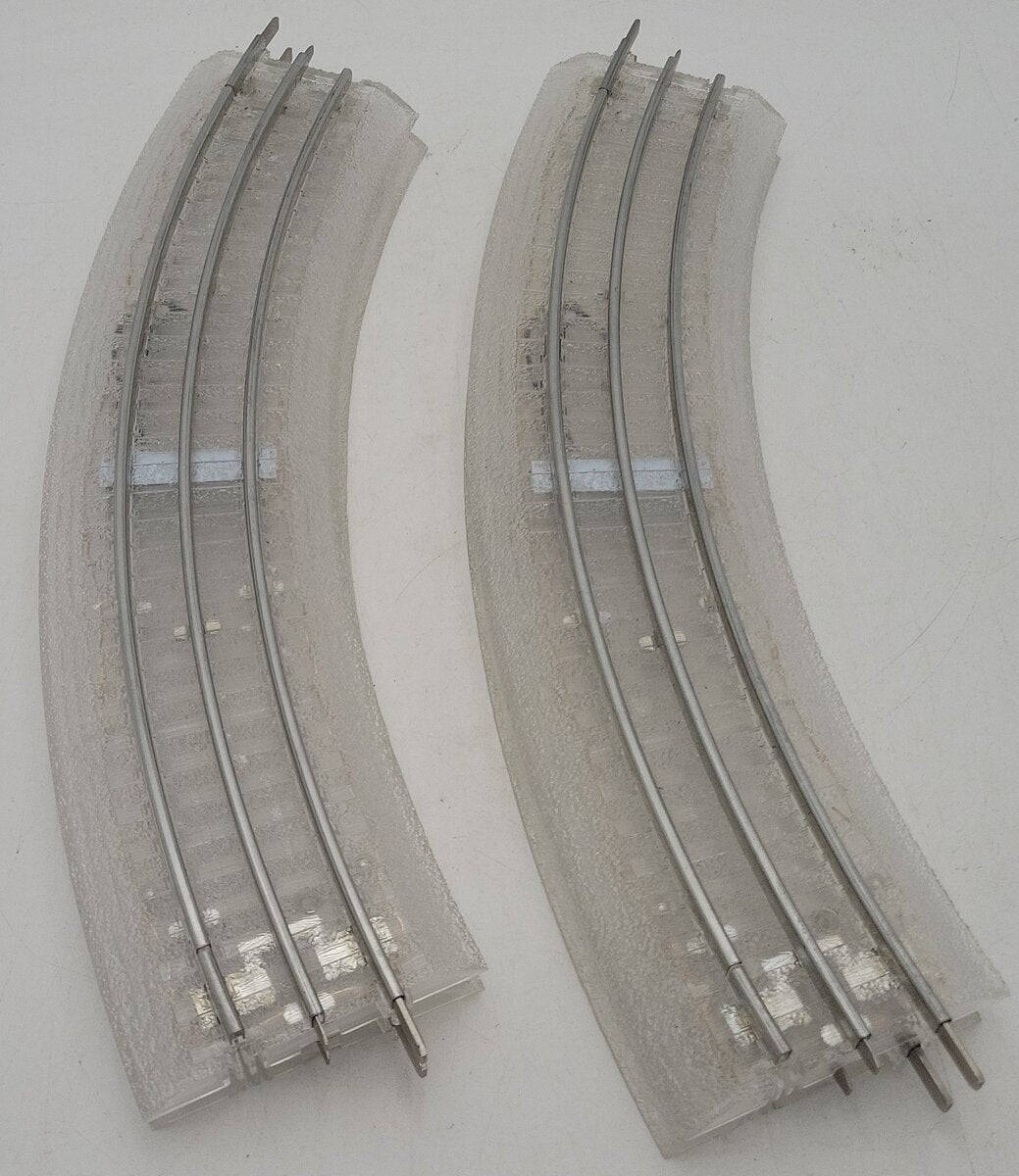 Lionel 2025020 036 Curved Multi Colored Lights Fastrack (Pack of 4) EX