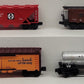 Lionel O Gauge Assorted Freight Cars: #9321, #9322, #9323, #9880 [4] LN/Box