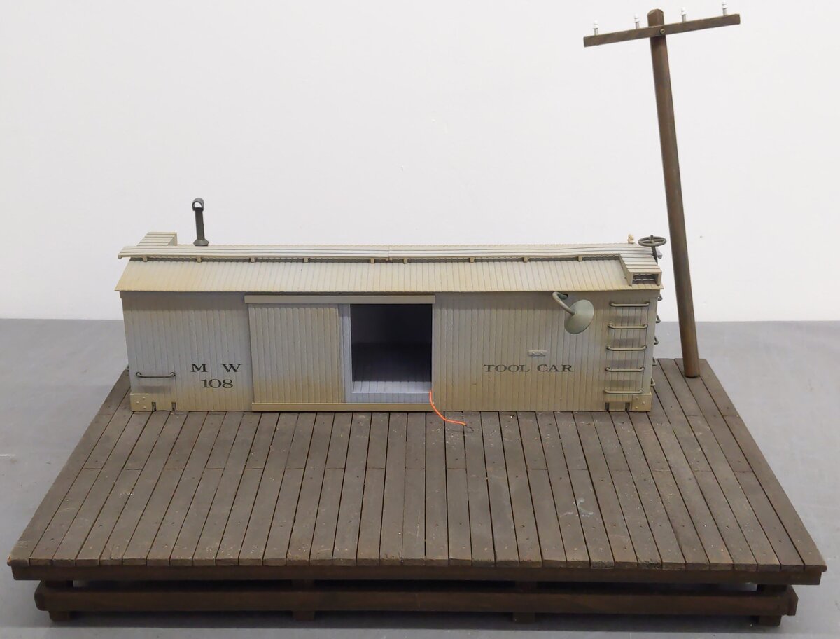 G Scale Tool Car Platform - Custom Built VG
