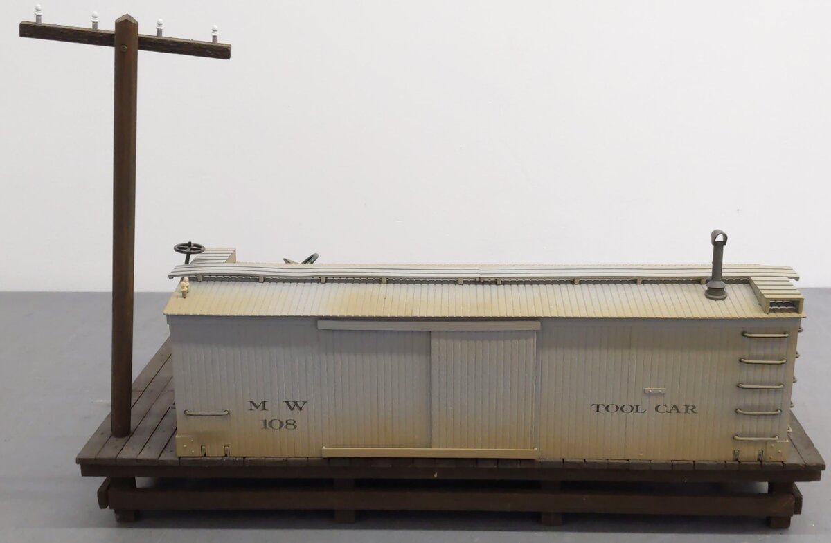 G Scale Tool Car Platform - Custom Built VG