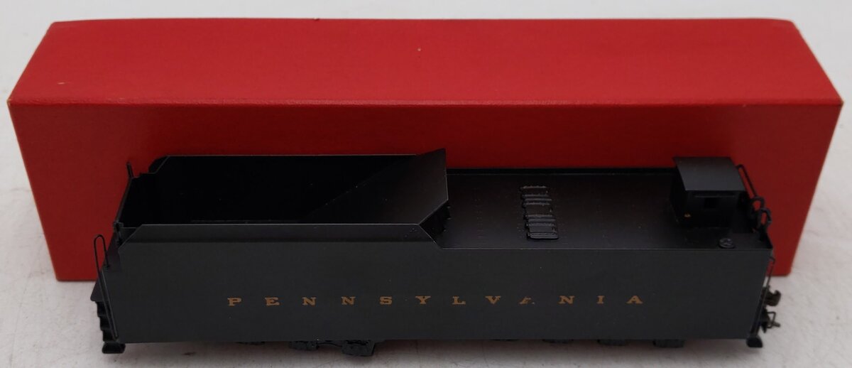 Key Imports HO Scale BRASS Pennsylvania Railroad Steam Tender VG/Box
